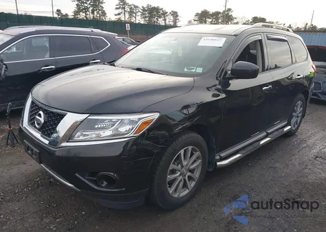 2016 Nissan Pathfinder S from USA, damaged, VIN 5N1AR2MMXGC645889